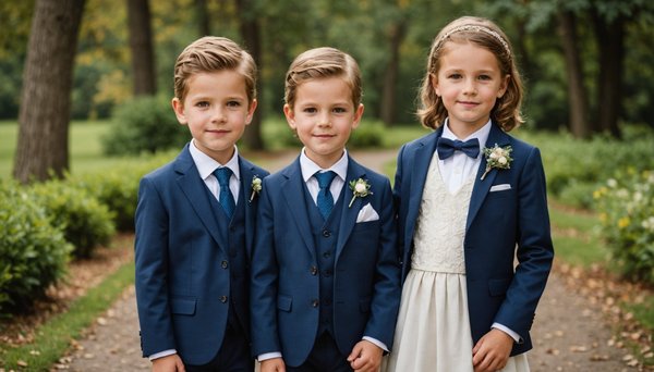 Tendance cérémonie : focus sur les robes et costumes pour enfants élégants